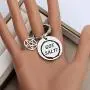 CENWA Supernatural Inspired Jewelry Supernatural Quote Got Salt Keychain SPN Jewelry Gift for Supernatural Fans Sam Dean Winchester Gift