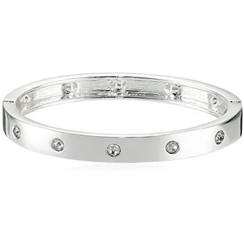 Guess Narrow Hinge with Crystal Bangle Bracelet Guess Narrow Hinge with Crystal Bangle Bracelet