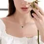 JUSTKIDSTOY I Love You Forever Rose Flower Necklace S925 Sterling Silver Flower Heart Rose Jewelry Gifts for Women Girlfriend Birthday Mothers Day JUSTKIDSTOY I Love You Forever Rose Flower Necklace S925 Sterling Silver Flower Heart Rose Jewelry Gifts for Women Girlfriend Birthday Mothers Day