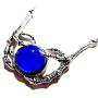 Silvertone Birds Foot Mood Pendant on Chain Necklace Color-Changing Talon Claws thermochromic