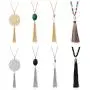 LOYALLOOK 8 Pieces Long Statement Pendant Necklaces Set for Women Disk Circle Chain Tassel Pearl Boho Beads Pendant Necklaces Fashion Jewelry LOYALLOOK 8 Pieces Long Statement Pendant Necklaces Set for Women Disk Circle Chain Tassel Pearl Boho Beads Pendant Necklaces Fashion Jewelry