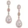 SWEETV Cubic Zirconia Teardrop Wedding Bridal Earrings for Women,Bridesmaids,Brides - Crystal Rhinestones Dangle Earrings Jewelry SWEETV Cubic Zirconia Teardrop Wedding Bridal Earrings for Women,Bridesmaids,Brides - Crystal Rhinestones Dangle Earrings Jewelry