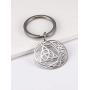 cooltime Stainless Steel Pendant Keychain Irish Celtic Knot Pentagram Good Luck Jewelry for Women