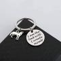 SEIRAA Bad Wolf Tardis Keychain Movie Inspirational Gift I Am The Bad Wolf Jewelry