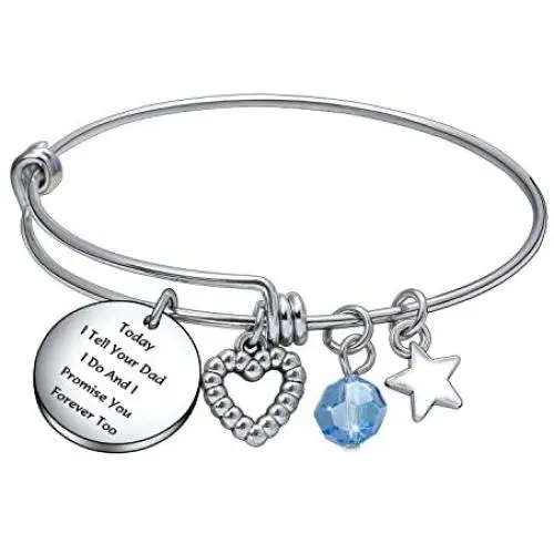 Daughter in Law keychai Gift, Wedding Day Birthday Christmas Jewelry from Mother in Law