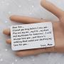 AKTAP Son Gift from Mom Son Engraved Wallet Card Inserts with Mini Love Note Birthday Gift Graduation Gift for Him