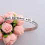 I am Burdened with Glorious Purpose Bracelet Loki Helmet Jewelry