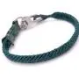 Mens Hand-Knotted Chevron Bracelet - Green Mens Hand-Knotted Chevron Bracelet - Green
