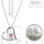 Mothers Day Birthday Gifts for Mom I Love You to the Moon and Back April May Birthstone Necklace Simulated Diamond Emerald Pearl and More stones Necklace for Her Sterling Silver Mothers Day Birthday Gifts for Mom I Love You to the Moon and Back April May Birthstone Necklace Simulated Diamond Emerald Pearl and More stones Necklace for Her Sterling Silver