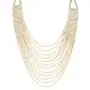 RIAH FASHION Chain Drape Multi Strand Long Layered Waterfall Necklace - Sparkly Rhinestone Statement Bib, Metallic Bead Collar Choker, Bohemian Fringe Tassel RIAH FASHION Chain Drape Multi Strand Long Layered Waterfall Necklace - Sparkly Rhinestone Statement Bib, Metallic Bead Collar Choker, Bohemian Fringe Tassel