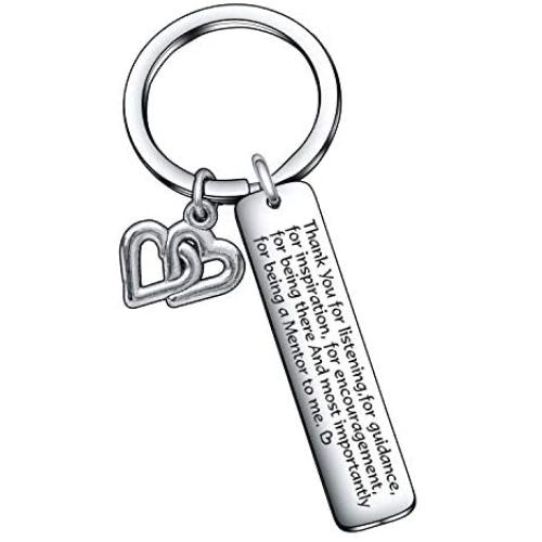 Mentor Thank You Gift Moving Away Jewelry Boss Appreciation keychain Christmas Jewelry