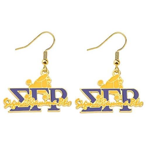 POTIY Sigma Gamma Rho Sorority Gift 1922 Sorority Jewelry SGR Charm Crystal Beads Bracelet for Women