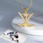 AILIN 925 Sterling Silver Custom Hockey Necklace with Lucky Number and Name Personalized Chain Engraving Pendant Ice Hockey Sticks Sports Athletic Jewelry Gifts for Men Boys Women AILIN 925 Sterling Silver Custom Hockey Necklace with Lucky Number and Name Personalized Chain Engraving Pendant Ice Hockey Sticks Sports Athletic Jewelry Gifts for Men Boys Women