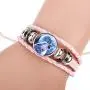 GOOEY Adjustable Wolf Braided Leather Bracelet - Cute Bangle Bracelets for Women, The Pretty Gifts for Women GOOEY Adjustable Wolf Braided Leather Bracelet - Cute Bangle Bracelets for Women, The Pretty Gifts for Women