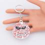 UJIMS Dc Comics Inspired Gift Suicide Squads Pendant Necklace for Her Joker Dc Comics Fans Jewelry (Joker Keychain)