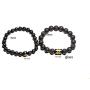 DMtse 2X Tibetan Buddhist Om Mani Padme Hum Power and Success Earth Volcanic Lava Buddha Bracelet for Mens Womens and Yogis DMtse 2X Tibetan Buddhist Om Mani Padme Hum Power and Success Earth Volcanic Lava Buddha Bracelet for Mens Womens and Yogis