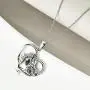 YFN I Love You Horse Pendant Necklace Jewelry Sterling Silver Girls with Horse Gift for Women Girls