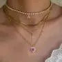 Bynouck 20PCS Pendant Necklace Set Layered Choker Necklace Gold Silver Multiple Necklaces Pack for Women Girls Bynouck 20PCS Pendant Necklace Set Layered Choker Necklace Gold Silver Multiple Necklaces Pack for Women Girls