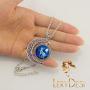 LERYDESI Moonlight in The Night Unicorn Jewelry Set Moon Necklace The Last Unicorn Bracelet Inspirational Jewelry Always Be a Unicorn Quote Photo Pendant Cartoon Film