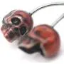 CONTROSE Jewelry Red Cherry Skull Necklace with Pendant (28'' necklace - 316L Stainless Steel) CONTROSE Jewelry Red Cherry Skull Necklace with Pendant (28'' necklace - 316L Stainless Steel)