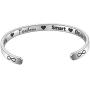 Suyi Inspirational Bracelet for Women Personalized Gift Cuff Bracelet Mantra Engraved Birthday Bangle Bracelet