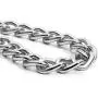 Punk Sliver Chain Links Choker Necklace Jewelry for Women 15inch Thick Chain Choker Necklace
