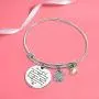NEWNOVE Teacher Appreciation Gifts for Women,Thank You Gifts for Teacher Bracelet,Christmas Gifts for teacher from student