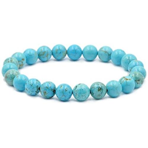 AD Beads Natural Gemstone Round Beads Stretch Bracelet Healing Reiki 8mm
