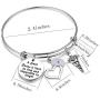 Doctor Appreciation Bracelet A Great Doctor is Hard to Find and Impossible to Forget Charm Bangle Thank you Doctor Gift