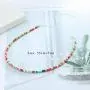Yalice Multicolor Choker Necklace Chain Rainbow Seed Bead Necklaces Jewelry for Women and Girls Yalice Multicolor Choker Necklace Chain Rainbow Seed Bead Necklaces Jewelry for Women and Girls
