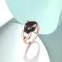 Santuzza Black Panther Spinel Rose Gold 14K Plating Rings for Women 925 Sterling Silver Leopard Head Ring Santuzza Black Panther Spinel Rose Gold 14K Plating Rings for Women 925 Sterling Silver Leopard Head Ring