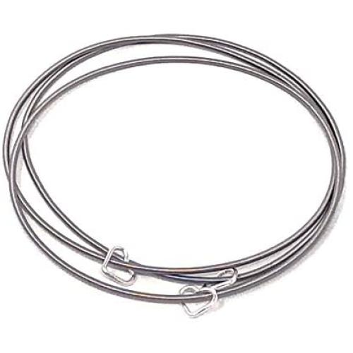 Emerson & Oliver Dia Spring Charm Bracelets – Set of 3 Simple, Inspirational, Boho, Minimalist Bracelets with Cut-Out Heart Charm