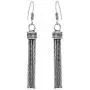 Efulgenz Boho Vintage Antique Ethnic Gypsy Indian Oxidized Silver Multilayer Strand Choker Statement Necklace Earrings Jewelry Set Efulgenz Boho Vintage Antique Ethnic Gypsy Indian Oxidized Silver Multilayer Strand Choker Statement Necklace Earrings Jewelry Set