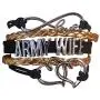 Army Wife Jewelry, Army Wife Bracelet, Proud Army Wife Charm Bracelet -Gift for Wife Army Wife Jewelry, Army Wife Bracelet, Proud Army Wife Charm Bracelet -Gift for Wife