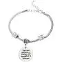 The Love Between a Father and Daughter is Forever Bracelet - Family Jewelry Gift - 10'' The Love Between a Father and Daughter is Forever Bracelet - Family Jewelry Gift - 10''