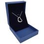 Perfect Love Open Heart Sterling Silver Pendant Necklace [Small Size]