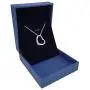 Perfect Love Open Heart Sterling Silver Pendant Necklace [Small Size]