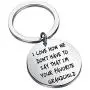 SEIRAA Grandparents Gift Grandpa Keychain Gift for Grandma from Grandchildren Favorite Grandchild Keychain Grandmother Gift