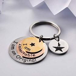 G-Ahora Hamilton Gift Keychain Hamilton Muscial Gift Broadway Jewelry for Girls Women