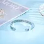 LParkin Encouragement Bracelet Warrior Bracelet Fate Whispers to The Warrior You Cannot Withstand The Storm. I Am The Storm
