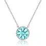 Yalong Birthstone Necklace for Women 5A Zirconia Crown Pendant 14K White Gold Plated Dainty Silver Chain Choker jewelry Gift Girl Yalong Birthstone Necklace for Women 5A Zirconia Crown Pendant 14K White Gold Plated Dainty Silver Chain Choker jewelry Gift Girl