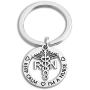 WUSUANED Nurse Keychain Keep Calm I AM A Nurse Medical RN Charm Jewelry Graduation Gift for Nurse Doctor Medical Student
