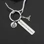 Gzrlyf Hockey Goalie Keychain My Goal is to Stop Yours Hockey Gifts for Goalies Hockey Players