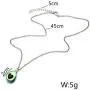 MJartoria BFF Necklaces for 2-Best Friend Necklaces Cute Avocado with Heart Friendship Necklaces Set of 2 (Avocado)