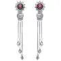Ohpink German Silver Oxidised Hand Crafted Womens Earrings Ohpink German Silver Oxidised Hand Crafted Womens Earrings