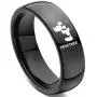 XAHH His and Hers Matching Set Couple Titanium Steel Rings Mickey Mouse Kiss Forever Together Promise Wedding Band Black【Please Buy Two Rings for one Pair】 XAHH His and Hers Matching Set Couple Titanium Steel Rings Mickey Mouse Kiss Forever Together Promise Wedding Band Black【Please Buy Two Rings for one Pair】