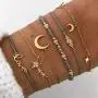 Boaccy Boho Multiple Crystal Cuff Bracelets Moon Star Wrap Bracelet Love and Beaded Bangle Brown Jewelry for Women and Girls Boaccy Boho Multiple Crystal Cuff Bracelets Moon Star Wrap Bracelet Love and Beaded Bangle Brown Jewelry for Women and Girls