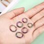 Surgical Stainless Steel Hoop Earrings 8mm/10mm/12mm Small Huggie Hoop Earrings for Women and Men