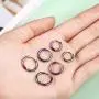 Surgical Stainless Steel Hoop Earrings 8mm/10mm/12mm Small Huggie Hoop Earrings for Women and Men Surgical Stainless Steel Hoop Earrings 8mm/10mm/12mm Small Huggie Hoop Earrings for Women and Men