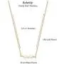 Befettly Mini Pearls Choker Necklace Bar Star Shell Turquoise Necklace Pendant Delicate Handmade 14k Gold Fill Choker